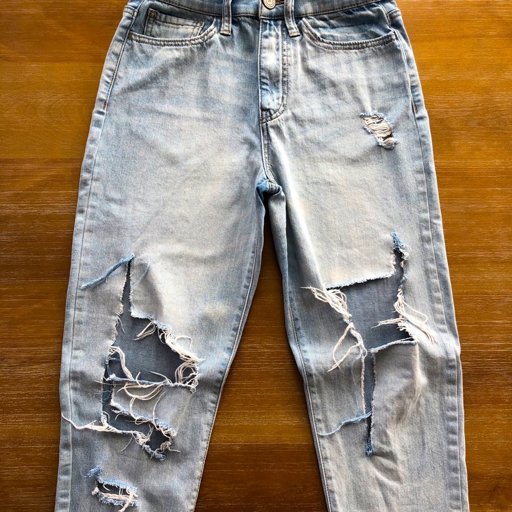So High Rise Mom Jeans